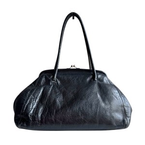 Torebka Miu Miu Kisslock Leather Shoulder Bag