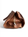 Torebka Celine Orlov leather skórzana Camel