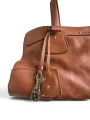 Torebka Celine Orlov leather skórzana Camel