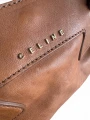 Torebka Celine Orlov leather skórzana Camel