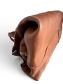 Torebka Celine Orlov leather skórzana Camel