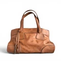 Torebka Celine Orlov leather skórzana Camel