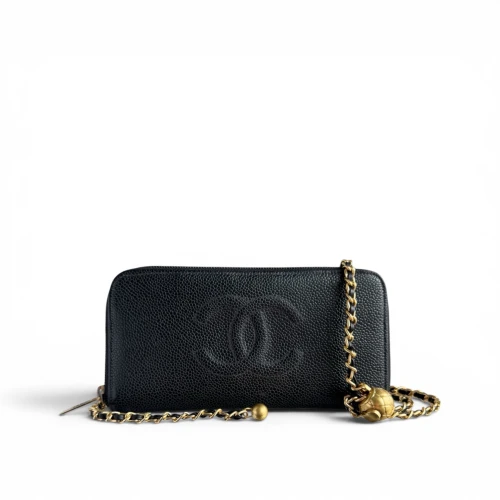 Torebka Chanel portfel WOC CC 