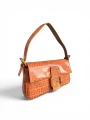 Torebka Fendi Baguette Zucca Orange 