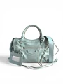 Torebka Balenciaga Mini City Blue Tiffany crossbody 