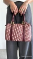 Torebka Dior Trotter Boston Burgundy