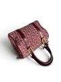 Torebka Dior Trotter Boston Burgundy
