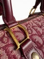 Torebka Dior Trotter Boston Burgundy