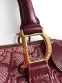 Torebka Dior Trotter Boston Burgundy