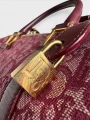 Torebka Dior Trotter Boston Burgundy