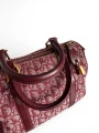Torebka Dior Trotter Boston Burgundy