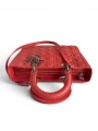 Torebka Christian Dior Lady Dior Large Coral 