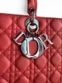 Torebka Christian Dior Lady Dior Large Coral 