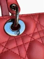 Torebka Christian Dior Lady Dior Large Coral 