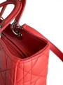 Torebka Christian Dior Lady Dior Large Coral 