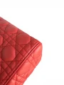 Torebka Christian Dior Lady Dior Large Coral 