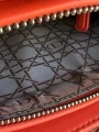 Torebka Christian Dior Lady Dior Large Coral 