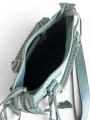 Torebka Balenciaga Mini City Blue Tiffany crossbody 