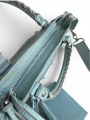 Torebka Balenciaga Mini City Blue Tiffany crossbody 