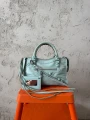 Torebka Balenciaga Mini City Blue Tiffany crossbody 