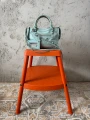 Torebka Balenciaga Mini City Blue Tiffany crossbody 