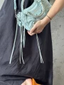 Torebka Balenciaga Mini City Blue Tiffany crossbody 