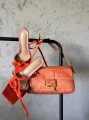 Torebka Fendi Baguette Zucca Orange 