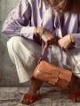 Torebka Fendi Baguette Zucca Orange 