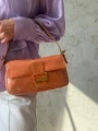 Torebka Fendi Baguette Zucca Orange 