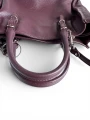 Torebka Balenciaga Paper A6 Mini crossbody Burgundy