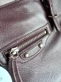 Torebka Balenciaga Paper A6 Mini crossbody Burgundy