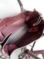 Torebka Balenciaga Paper A6 Mini crossbody Burgundy
