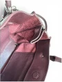 Torebka Balenciaga Paper A6 Mini crossbody Burgundy