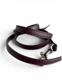 Torebka Balenciaga Paper A6 Mini crossbody Burgundy