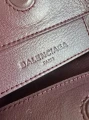 Torebka Balenciaga Paper A6 Mini crossbody Burgundy