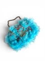 Torebka Gucci GG Marmont Fur Orange Blue