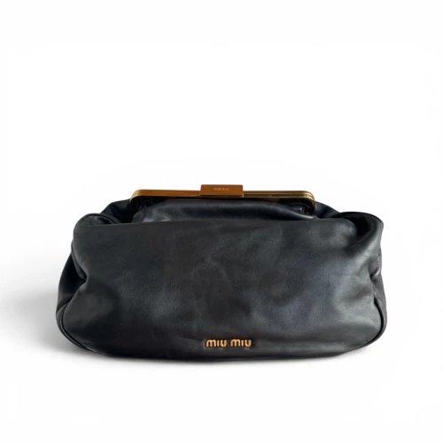 Torebka Miu Miu Kisslock Clutch Bag