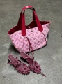 Torebka Louis Vuitton Cabas IPanema GM Pink