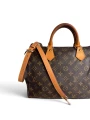 Pasek skórzany do torebki Louis Vuitton Speedy - Medium Patina