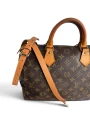Pasek skórzany do torebki Louis Vuitton Speedy - Medium Patina