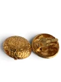 Klipsy Vintage Chanel Button