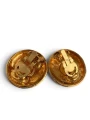 Klipsy Vintage Chanel Button