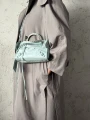 Torebka Balenciaga Mini City Blue Tiffany crossbody 