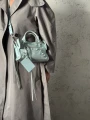 Torebka Balenciaga Mini City Blue Tiffany crossbody 
