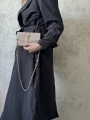 Saint Laurent Suplice portfel WOC Nude YSL