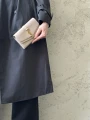 Saint Laurent Suplice portfel WOC Nude YSL