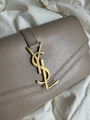 Saint Laurent Suplice portfel WOC Nude YSL